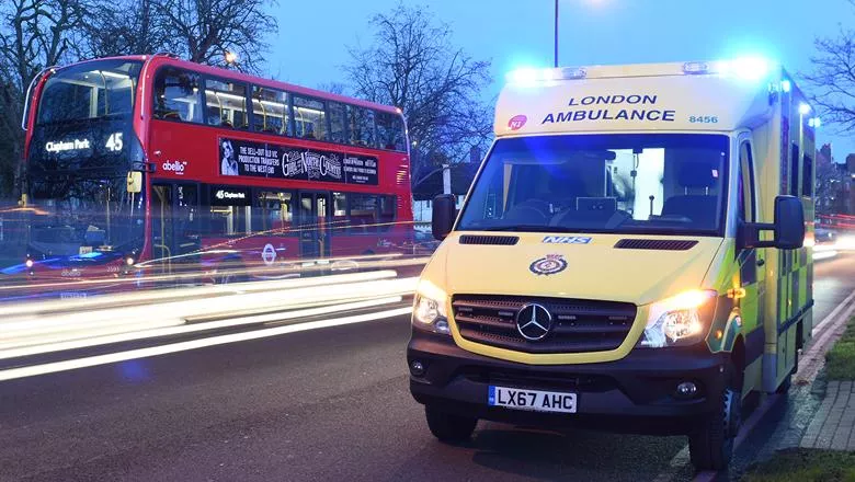 London Ambulance Service ambulance