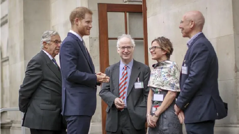 Duke of Sussex arrives at VMHC2019