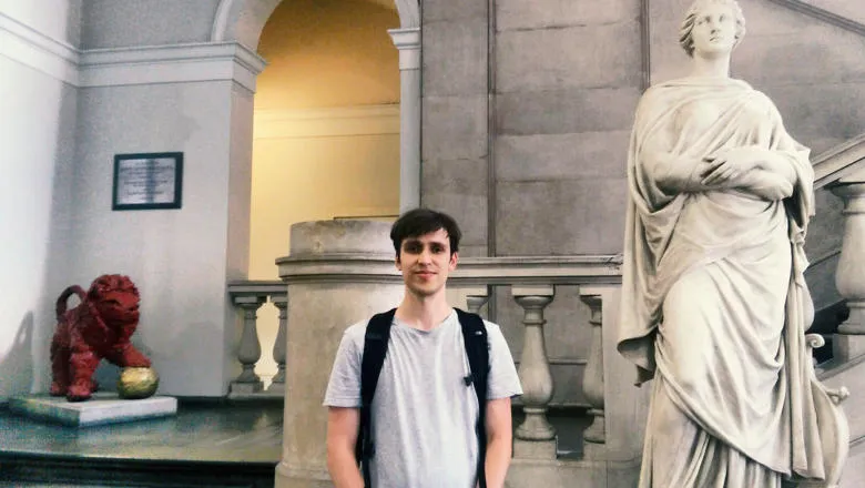 King’s Philosophy Undergraduate Alumni Eivinas Butkus now works as part of the Cognitive and Neural Computation Lab in the Psychology Department at Yale University.