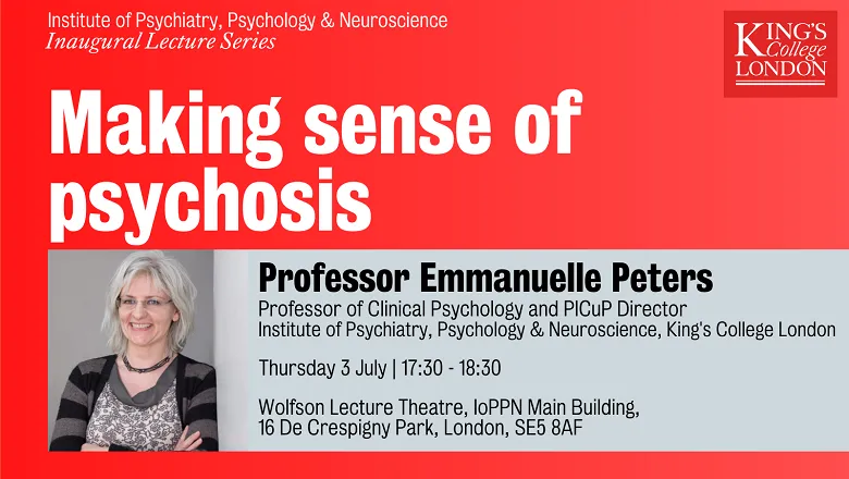 Making sense of psychosis