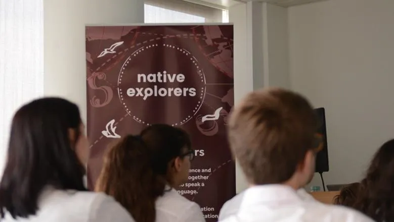 Students taking part in Native Explorers at the Centre for Stem Cell & Regenerative Medicine