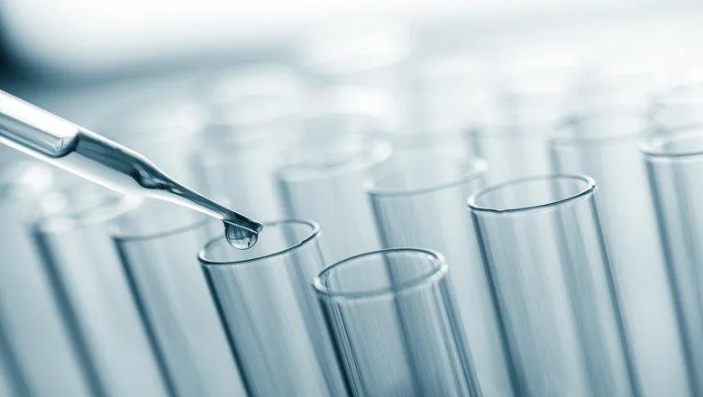 Pipette and test tubes