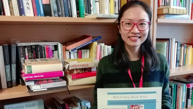 PhD student Yejun Zou wins 2019 Women in German Studies Book Prize