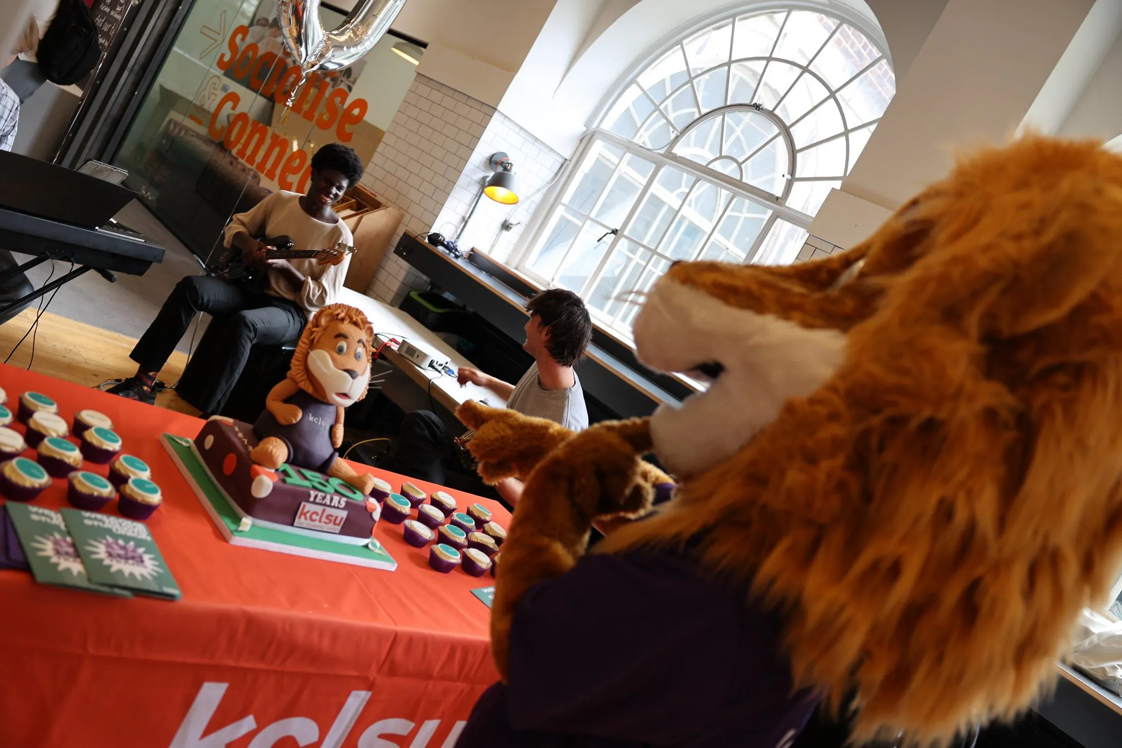 Mascot and Cake (2)