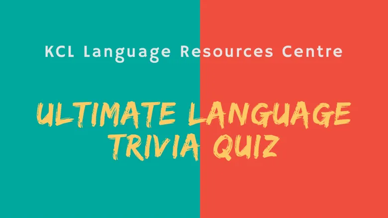 2022-02-11- Ultimate Language Trivia Quiz