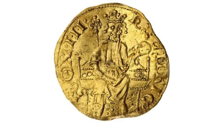 Henry VIII Gold Coin 3