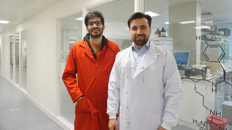 Stelios Chatzimichail and Dr Ali Salehi-Reyhani 