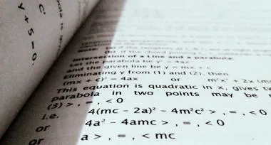 Equations in book
