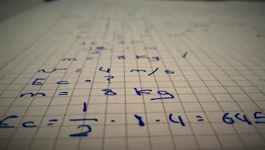 Handwritten equations