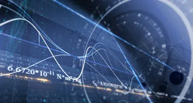 Blue graph and equations