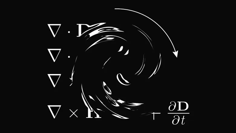 A 'spin effect' distortion overlayed on Maxwell's equations