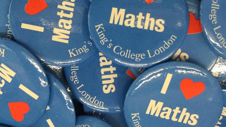 I love maths badges