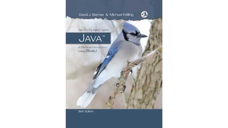  Figure 1: Cover of the sixth edition of the BlueJ textbook.
