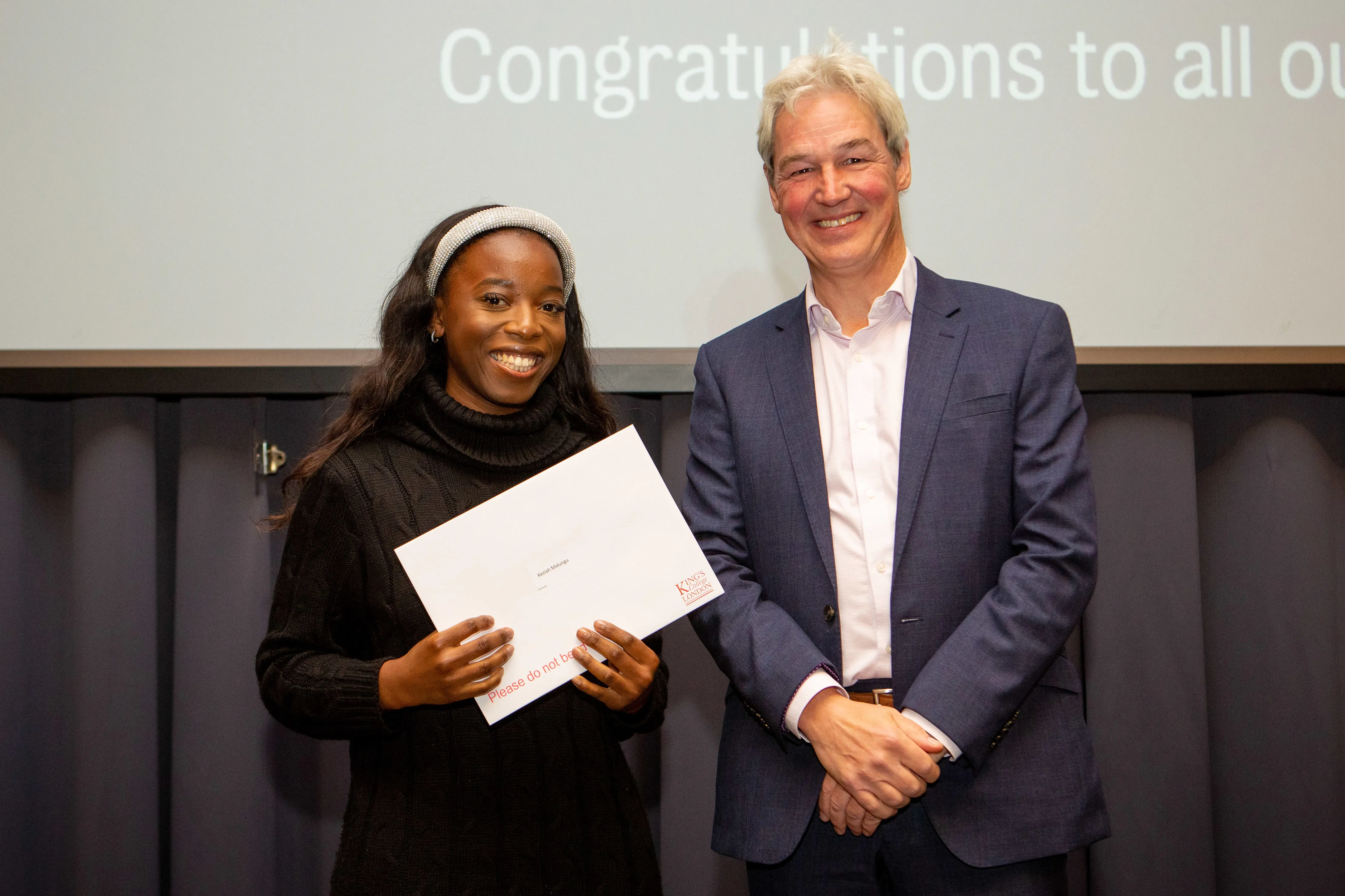 NMES Annual Prize Giving event winner