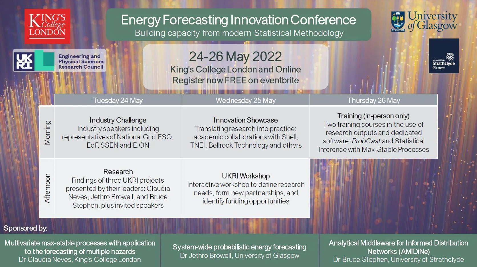 Energy Forecasting Innovation Conference