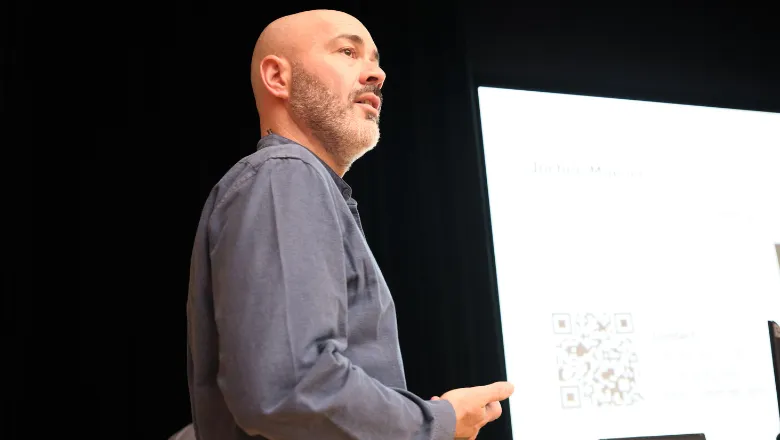 FTN Conference Antonio Forte on stage