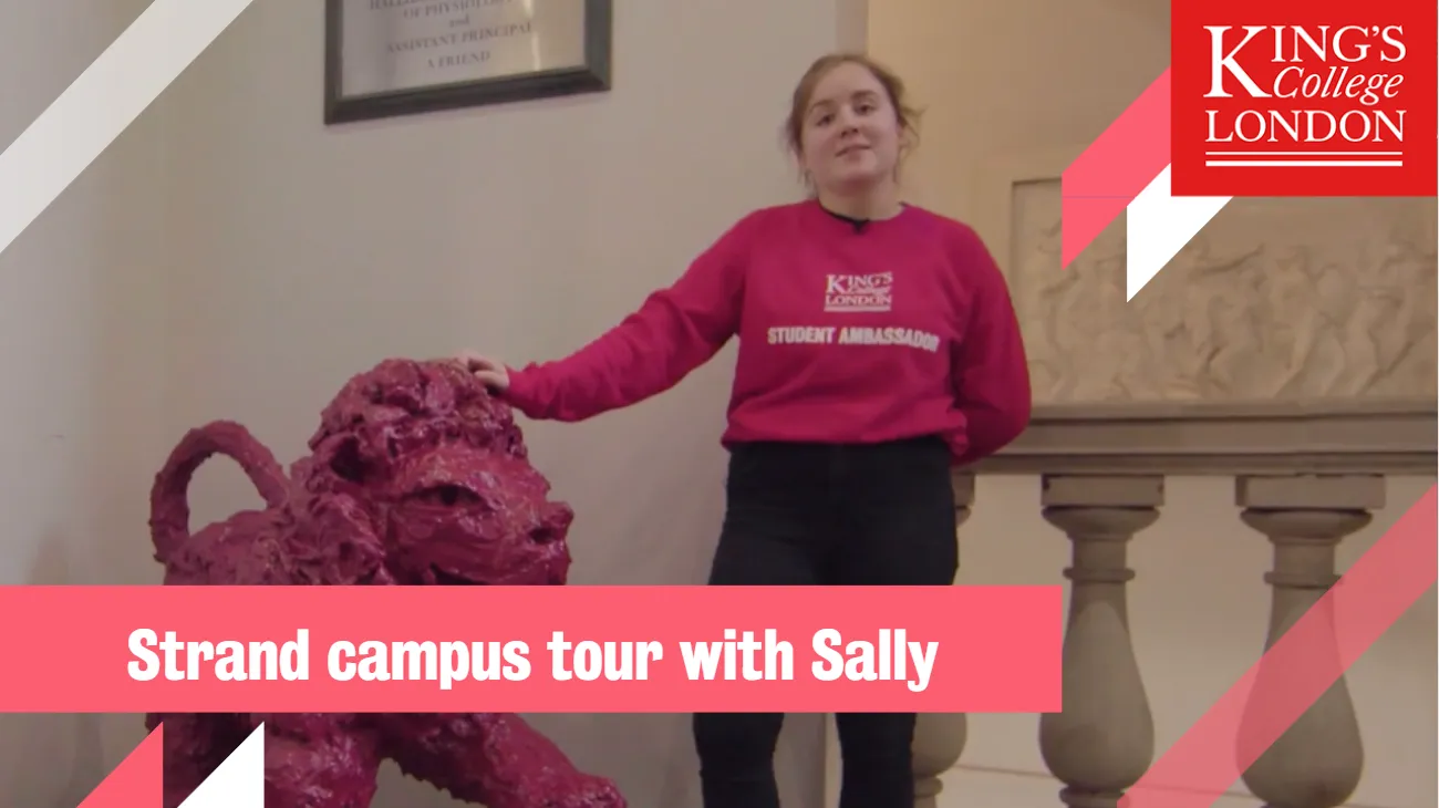 Strand campus tour with Sally