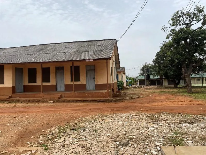An image of the psychiatric hospital in Ghana where Ethel did her international placement.