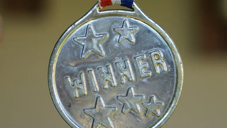Winner medal