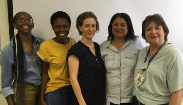 ASSET team members standing together