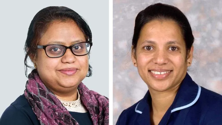 Dr Dilla Davis and Dr Agimol Pradeep