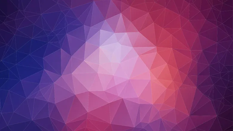 Multicoloured mesh image