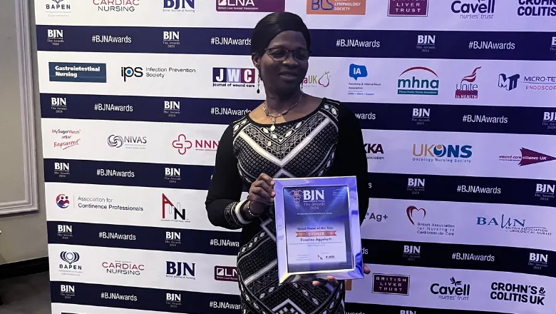 roseline agyekum bjn bronze award