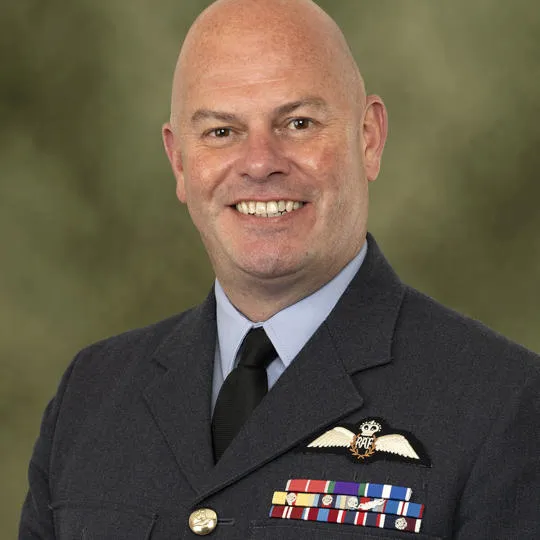 Air Commodore Ian Sharrocks