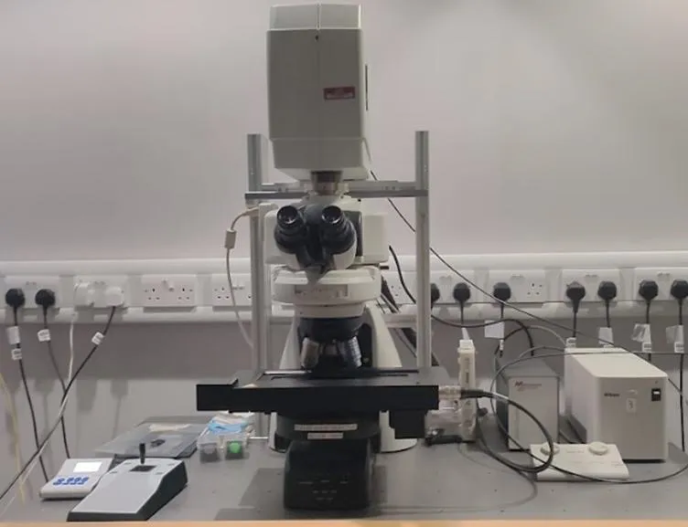 NIC-Equipment-A1 upright confocal (with marzhauser multi slide stage for slide scanning)