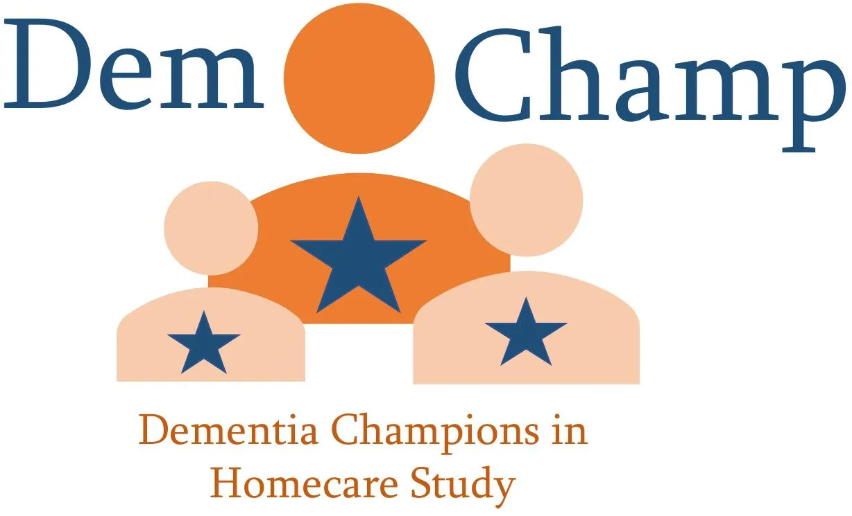 DemChamp logo larger strapline