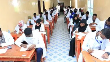 Medical students exams Somaliland