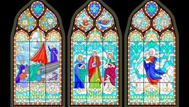 stained glass windows church