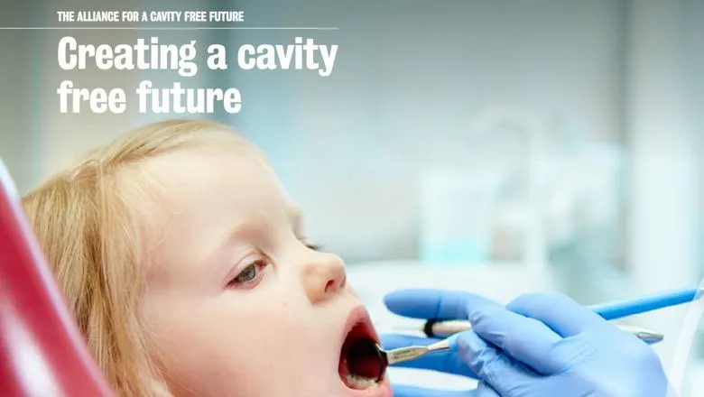 Young girl receiving dental treatment