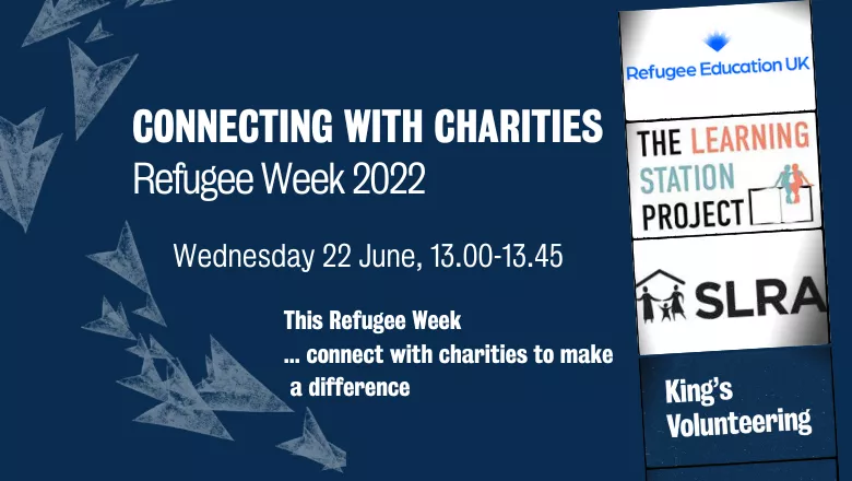 780x440 connecting with charities refugee week