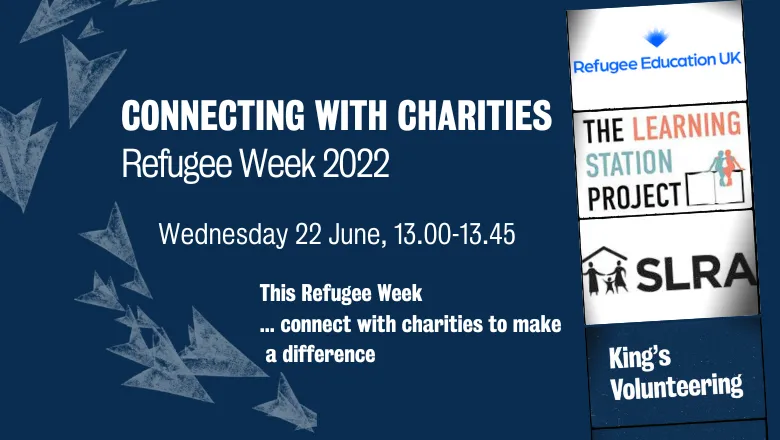 780x440 connecting with charities refugee week