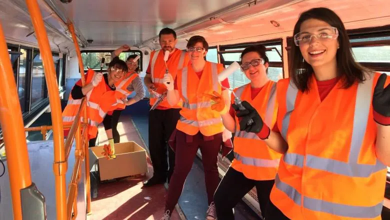 King's Venues volunteering day with Buses4Homeless