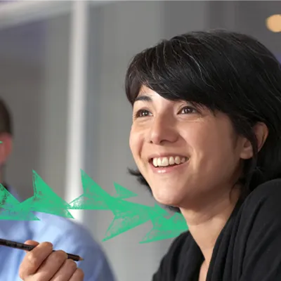 Individual chatting in meeting