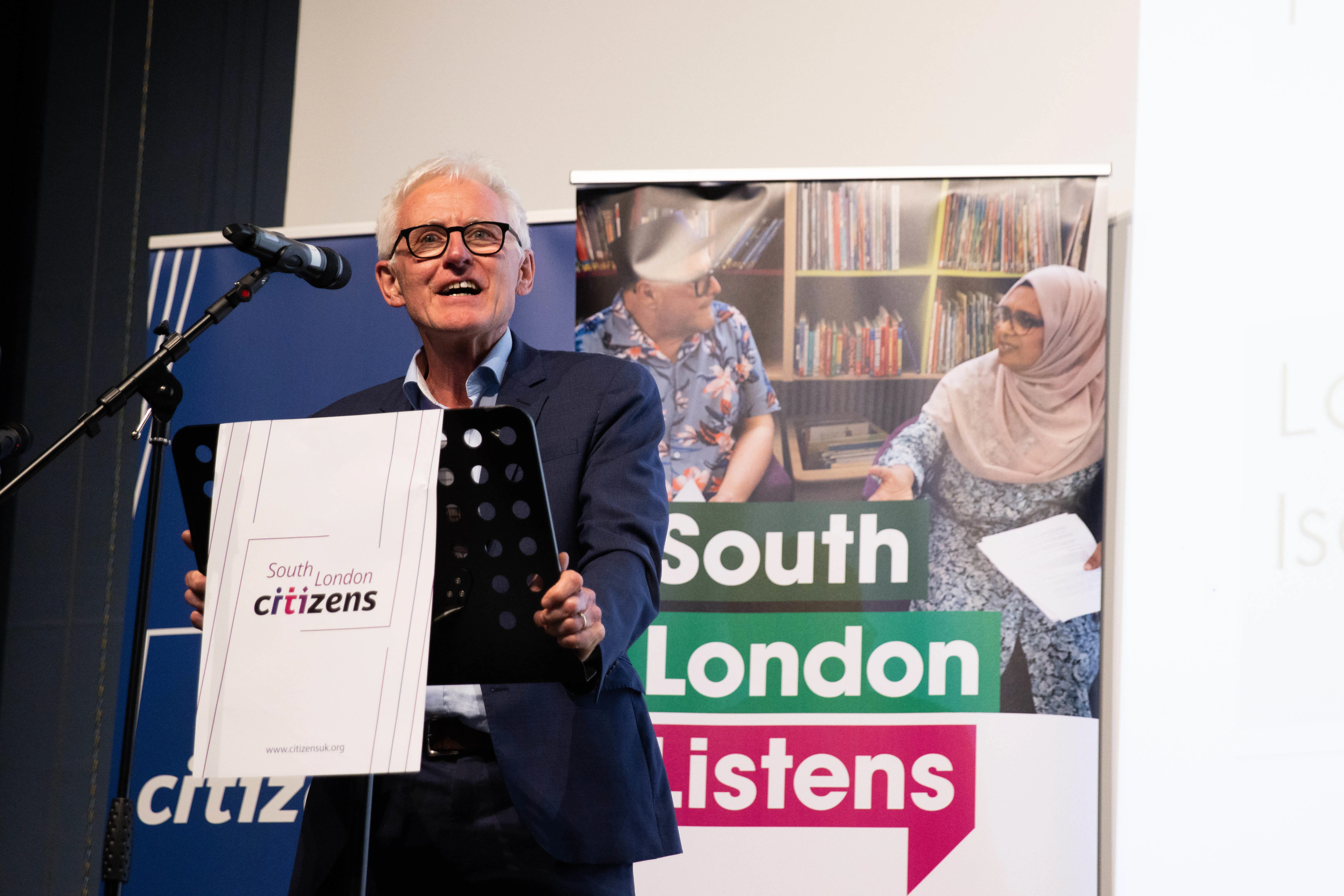 Photo of Sir Norman Lamb. Image credit to Sylvie Pope and Citizens UK.
