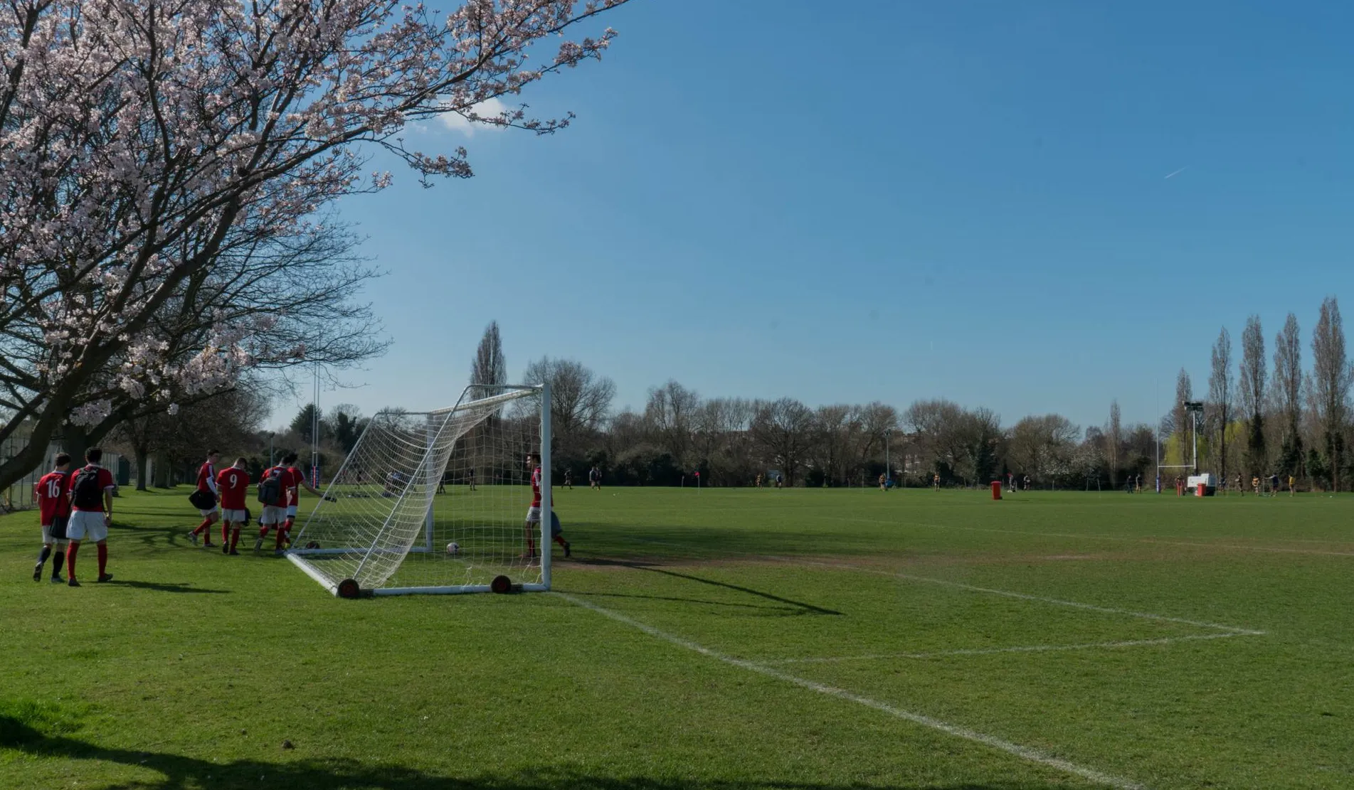 Football pitch