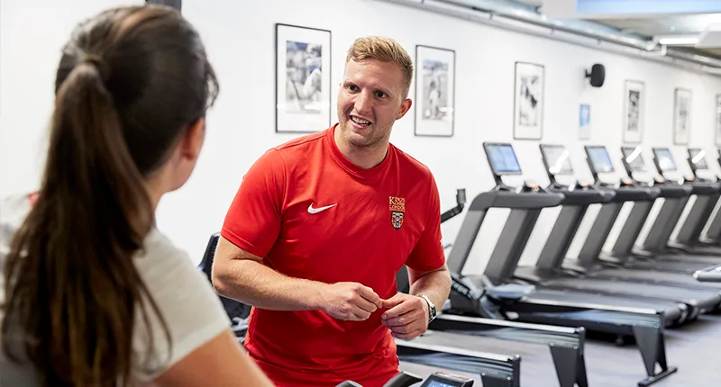 gym receptionist