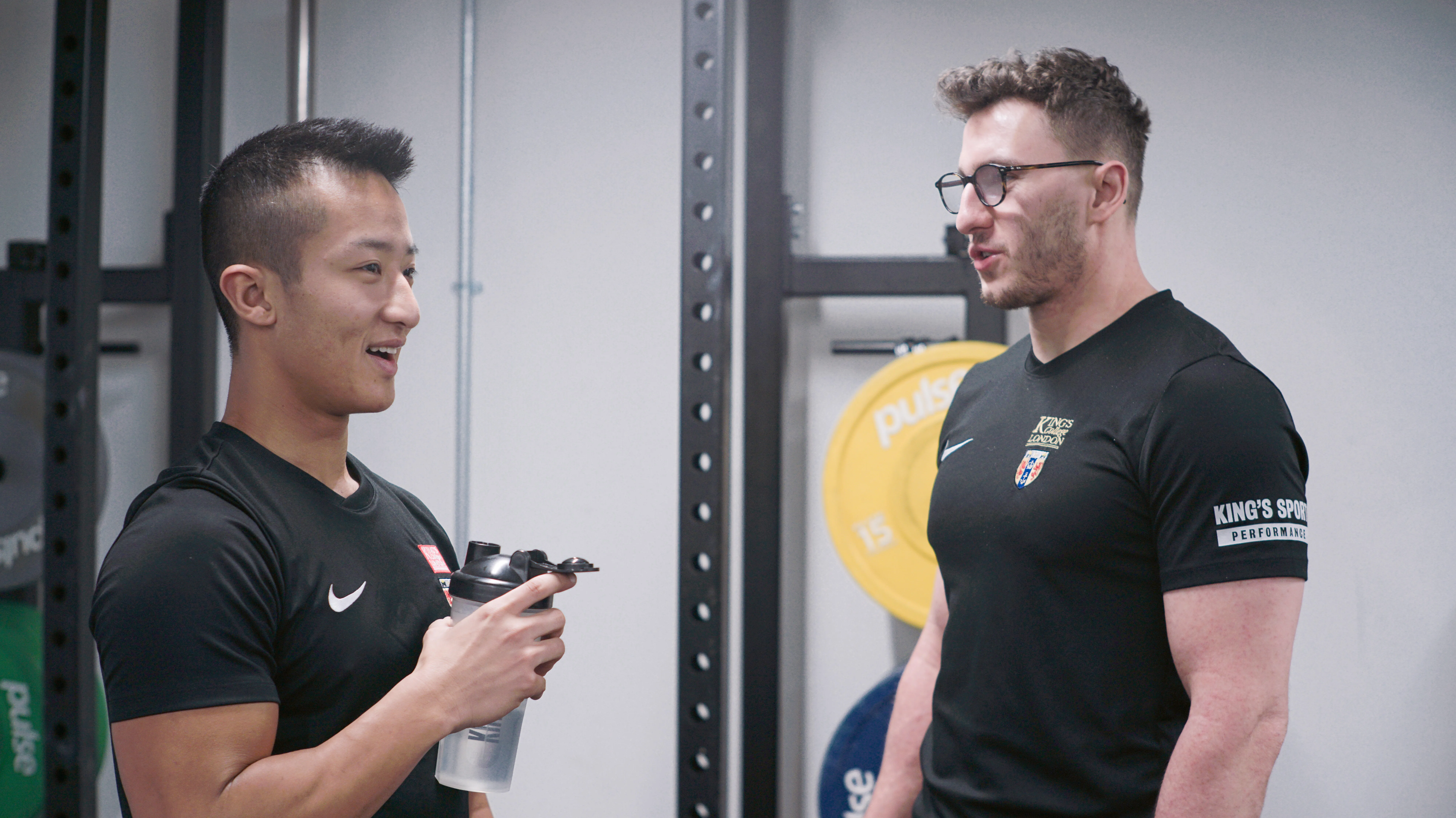 Yuxuan Su and Health and Fitness Coach Connor