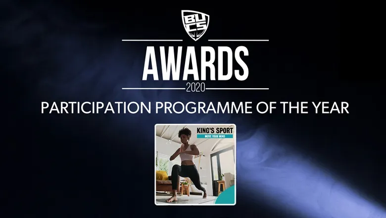 Move Your Mind wins BUCS participation programme of the year award