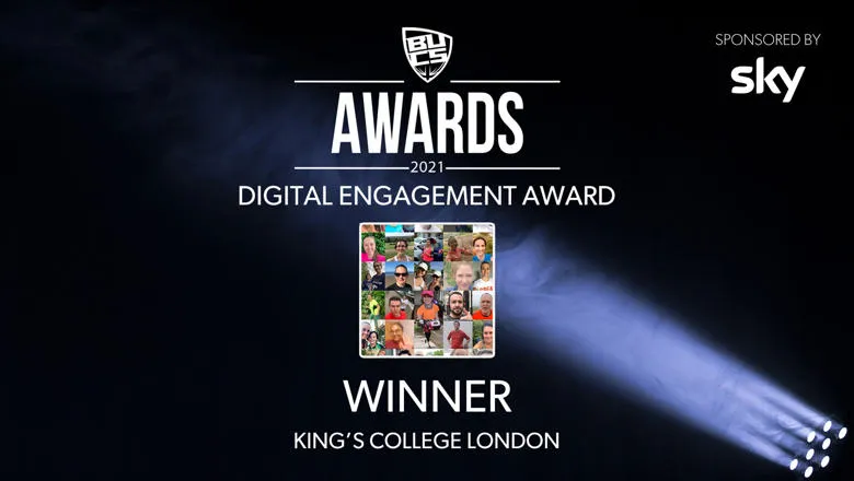 King's Sport wins Digital Engagement award