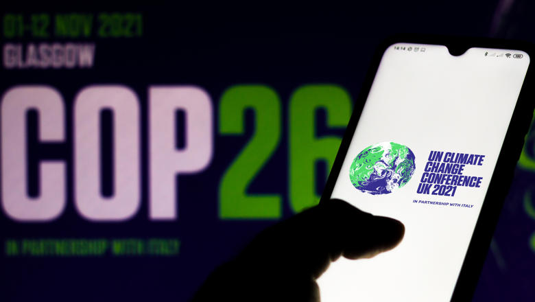 The COP26 logo