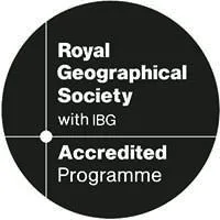 Royal Geography Society (with IBG) accredited programme logo