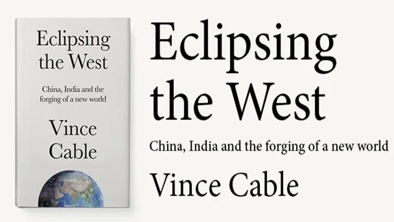 Book with title and image of the world