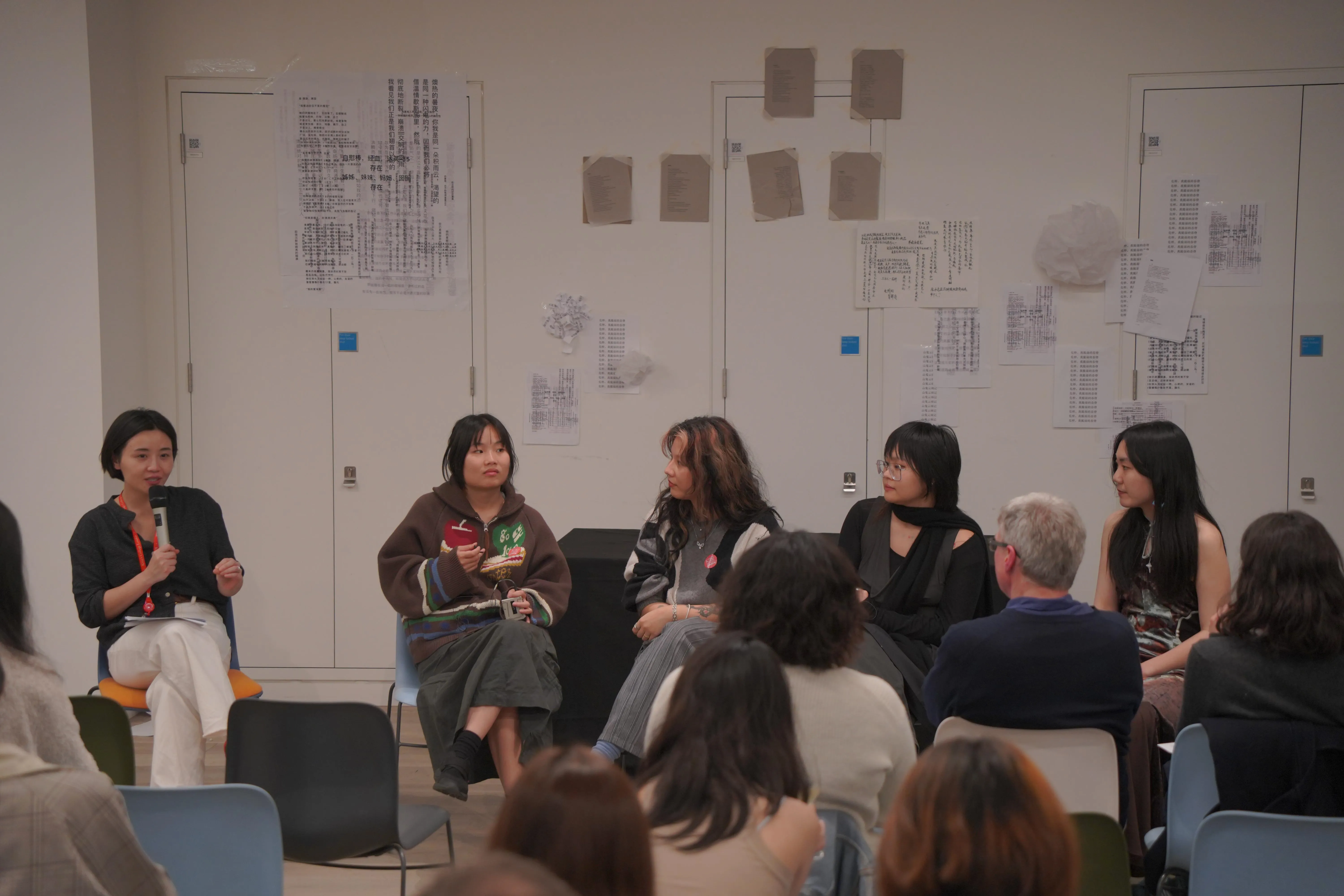 White noise of belonging panel discussion