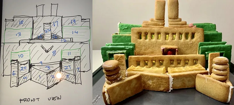 Gingerbread MI6 concept