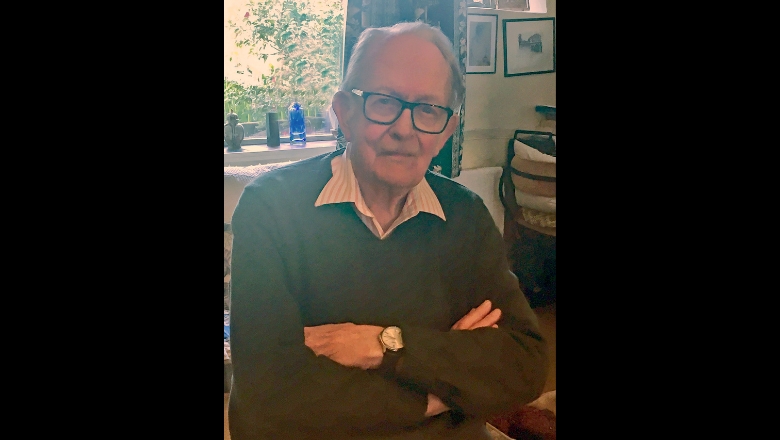 Jack Spence at his home
