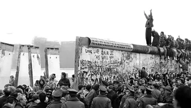 The fall of the Berlin Wall